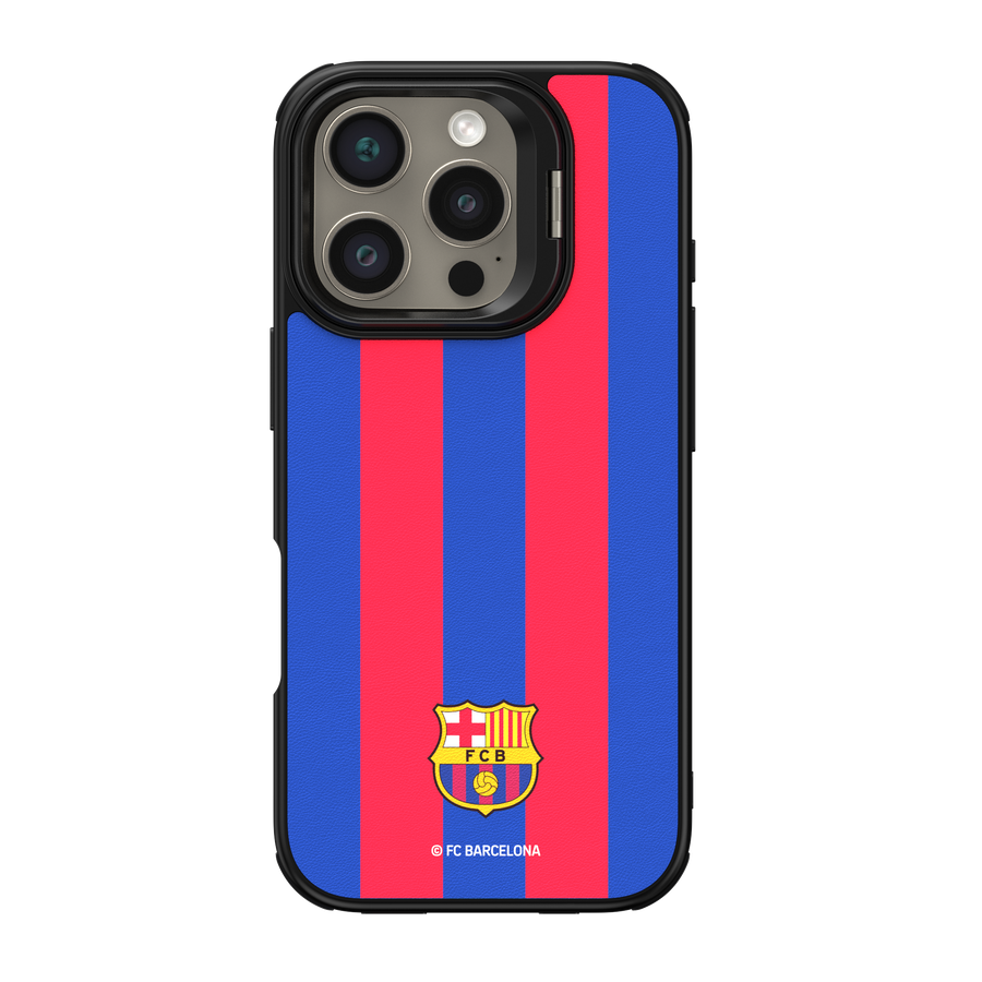 FC Barcelona Case iPhone 16 Pro Magnētiskais maciņš MagSafe OCFCBMCIP16PBG BG