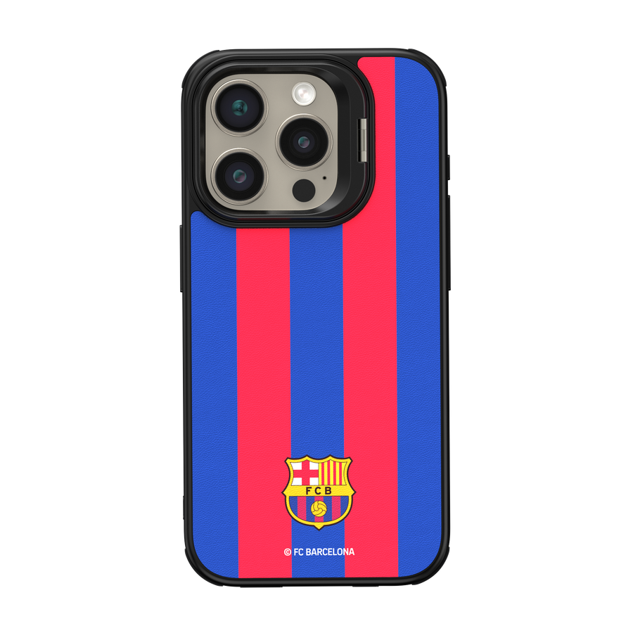 FC Barcelona case iPhone 15 Pro Magnētiskais maciņš MagSafe OCFCBMCIP15PBG BG