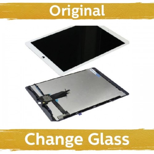 LCD Displejs Saderīgs ar iPad Pro 12.9'' Balts (Renewed: China)