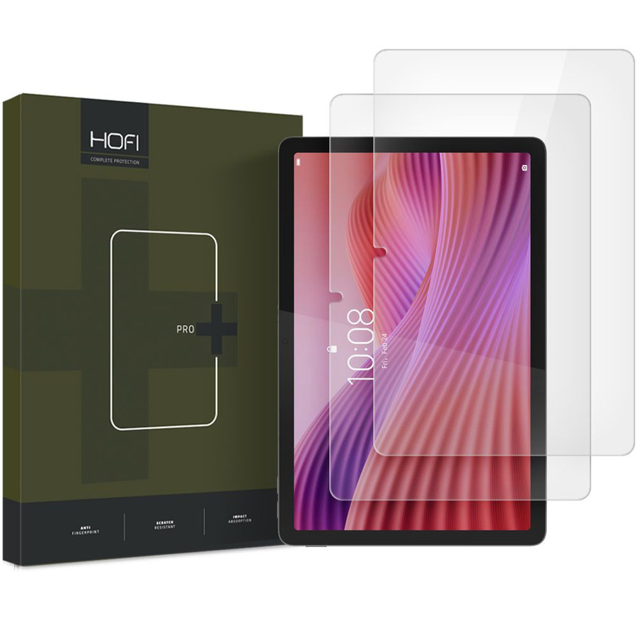 Rūdīts stikls HOFI GLASS PRO+ 2-PACK LENOVO TAB 10.1 TB-311 CAURSPĪDĪGS