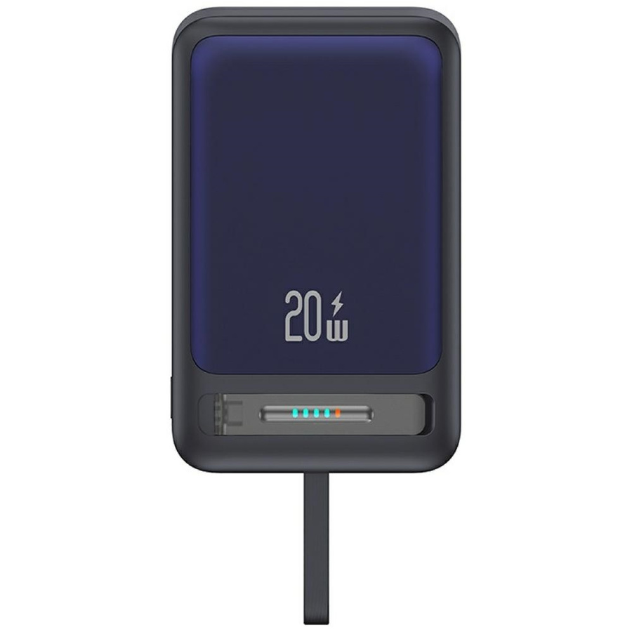 Portatīvais lādētājs USAMS XM Series CD219 10000mAh Magnetic Wireless melns