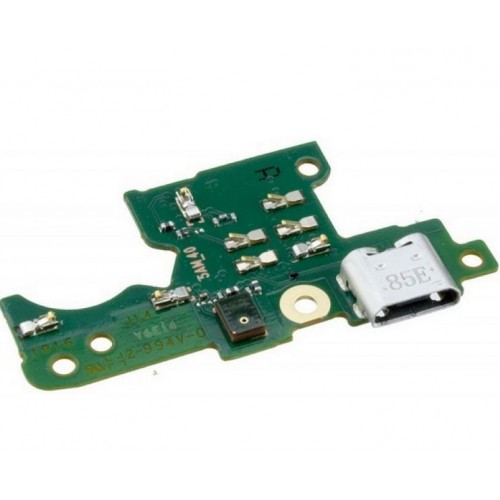 Charging Port Saderīgs ar Nokia 3.1 su su Ar Flex / Plata OEM