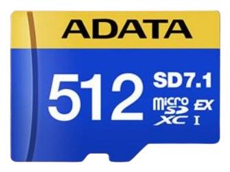 Atmiņas karte ADATA Micro SDXC 512GB SD7.1
