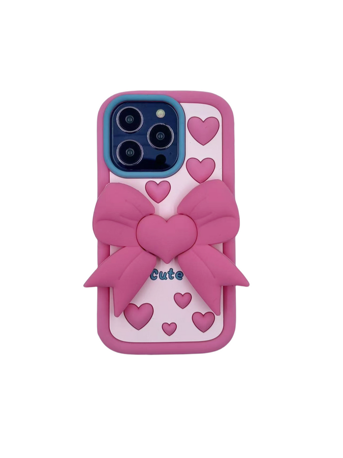 Maciņš 3D CUTE BOW IPHONE 13 PRO