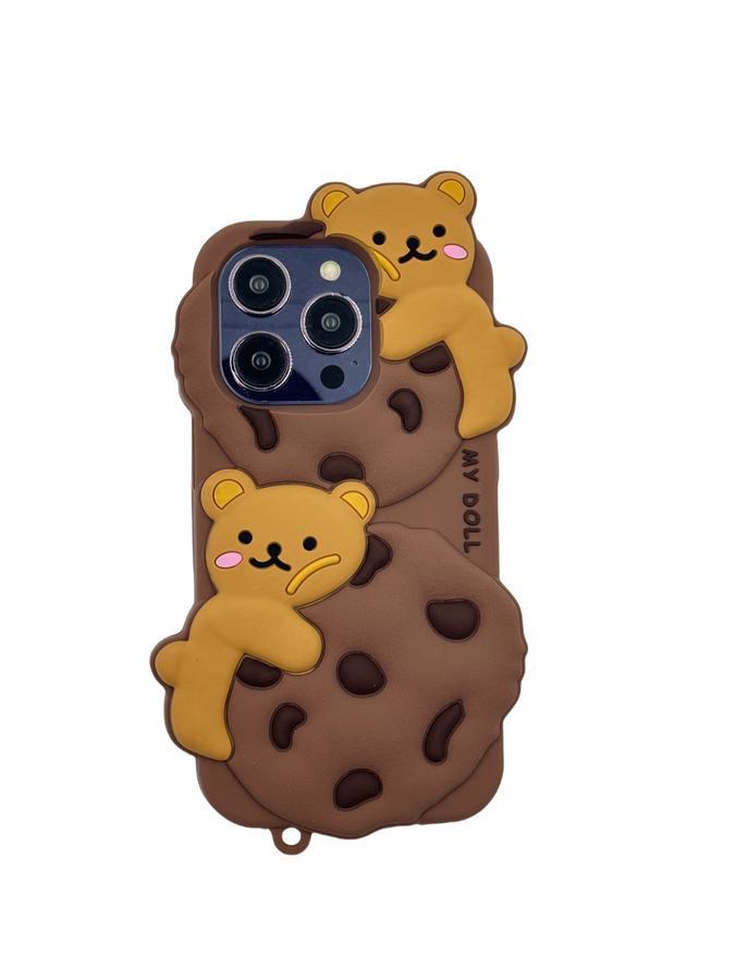 Maciņš 3D COOKIE BEAR IPHONE 13
