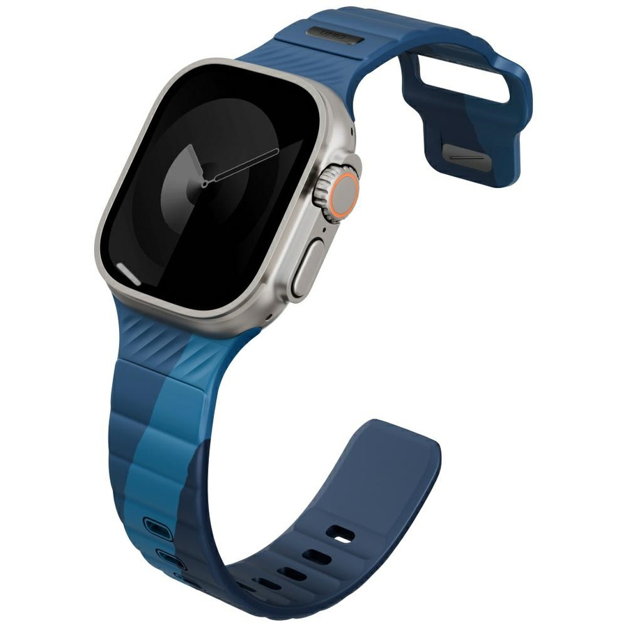 UNIQ Stride De Rubber siksniņa Apple Watch 49/46/45/44mm storm