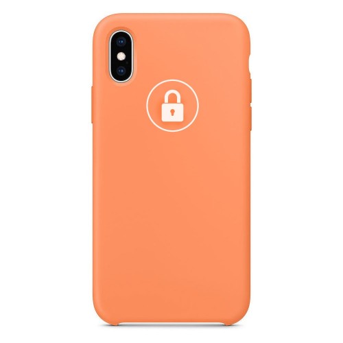 Phone Maciņš "Silicone Maciņš" priekš Apple iPhone XR / Papaya / in package