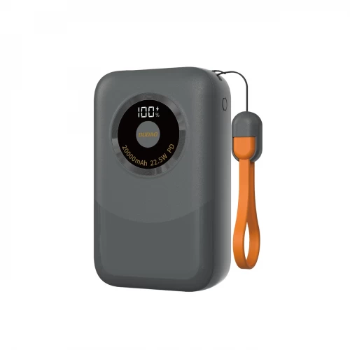 Power Bank Dudao "K21Pro Mini" Pelēks 20000mAh 22.5W (PD / QC3.0)