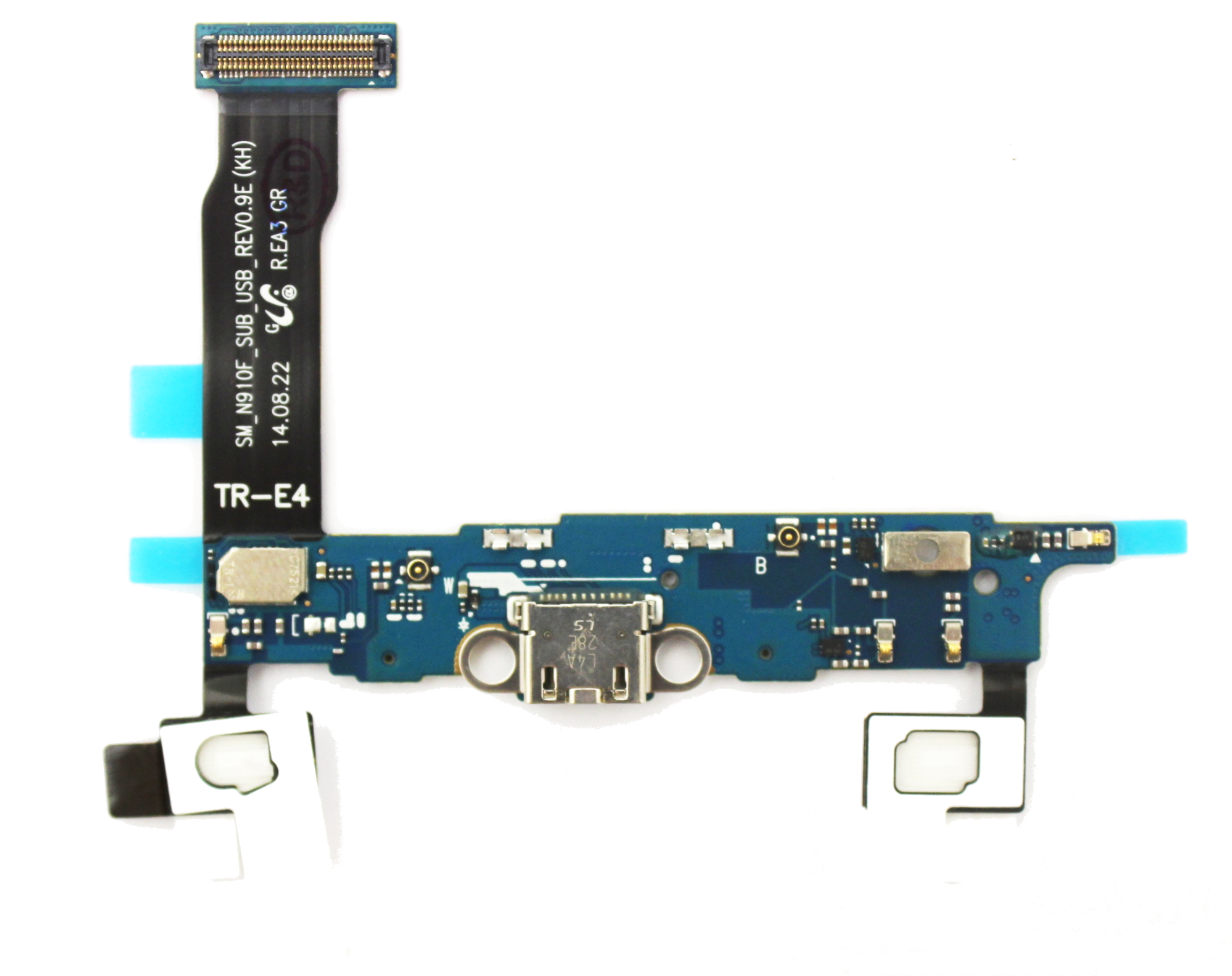 Flex Samsung N910F Note 4 priekš plugin, function keys un microphone used ORG