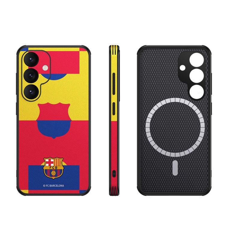 FC Barcelona maciņš Samsung Galaxy S25 magnētiskais maciņš MagSafe OOCFCBMCS25MF MF