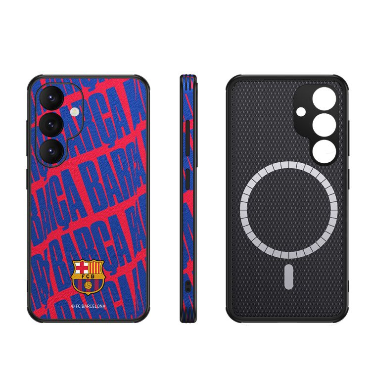 FC Barcelona maciņš Samsung Galaxy S24 magnētiskais maciņš MagSafe OCFCBMCS24BC BC