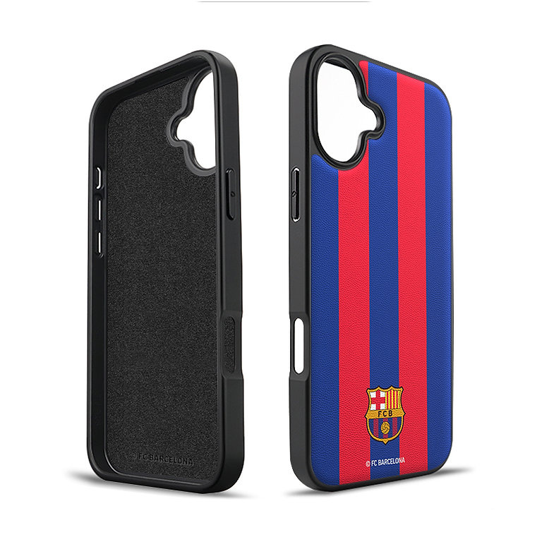 FC Barcelona maciņš iPhone 16 magnētiskais maciņš MagSafe OCFCBMCIP16BG BG