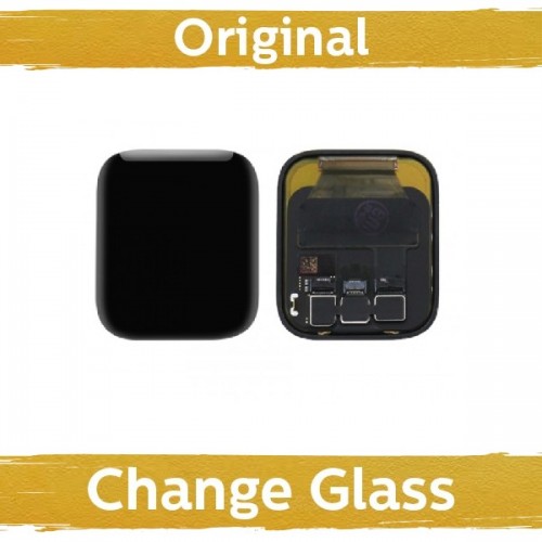 LCD Displejs Saderīgs ar iWatch Series 4 44mm Melns (Renewed: China)