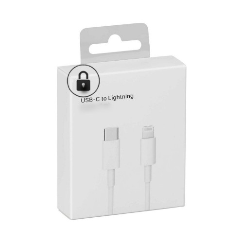 USB Kabelis Apple MK0X2 Balts "Type-C / Lightning" original 200cm / (in original package)