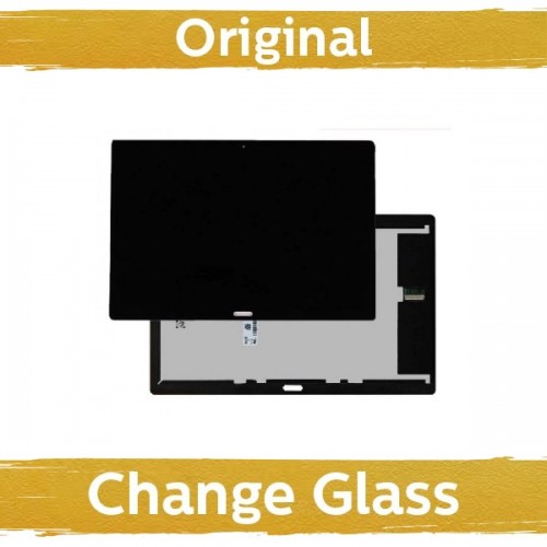 LCD Displejs Saderīgs ar Lenovo Tab P10 TB-X705L Melns (Renewed: China)