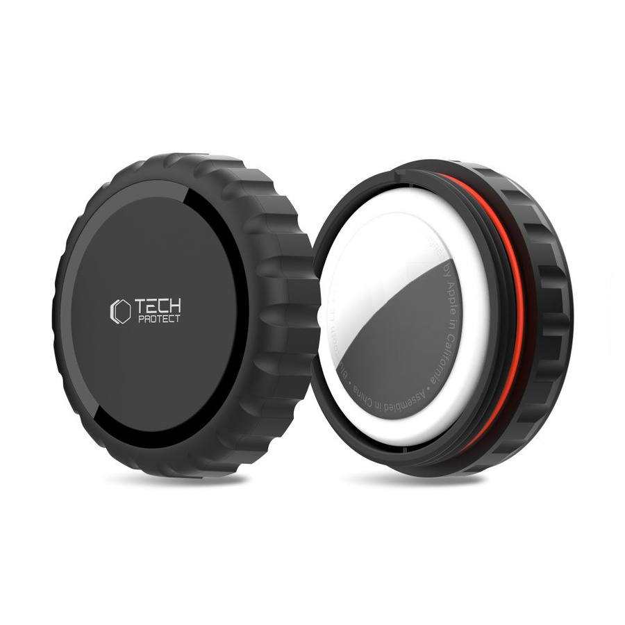TECH-PROTECT 3M POUCH APPLE AIRTAG 1 / 2 melns