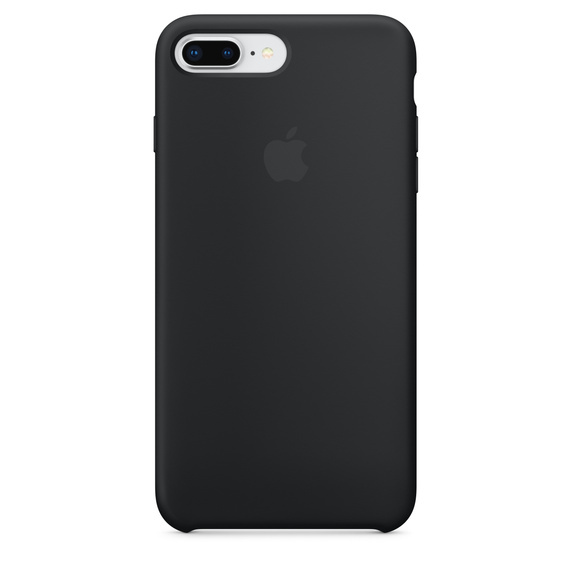 APPLE silikona maciņš MQGW2ZM/A IPHONE 7/8 PLUS BLACK oriģinālā plomba