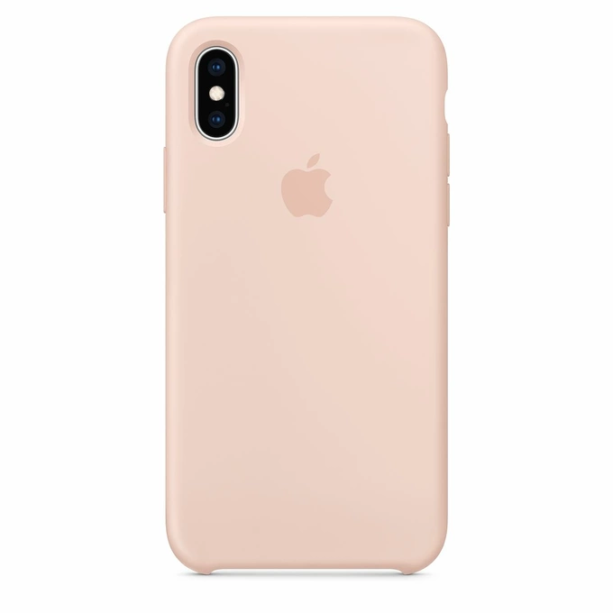 APPLE silikona maciņš MTFD2ZM / A IPHONE XS MAX SAND PINK oriģinālā plomba