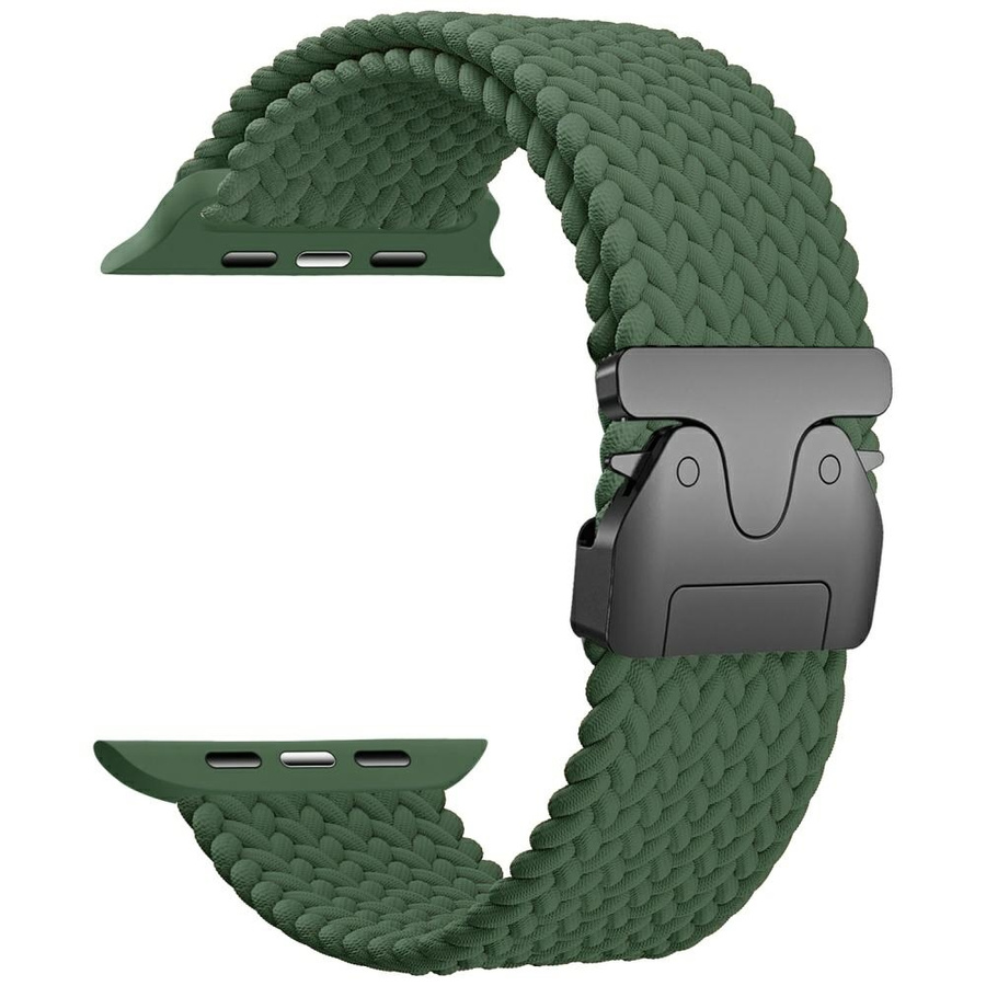 Beline Woven Nylon Parachute siksniņa Apple Watch 38/40/41mm olīvu