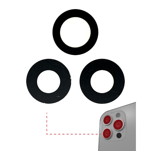 Rear Camera Lens Saderīgs ar Apple iPhone 11 Pro / 11 Pro Max Rear Camera Lens (3pcs)