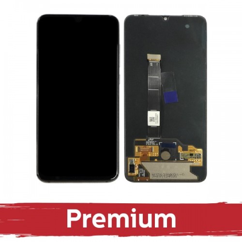 LCD Displejs Saderīgs ar Xiaomi Mi 9 Melns OEM