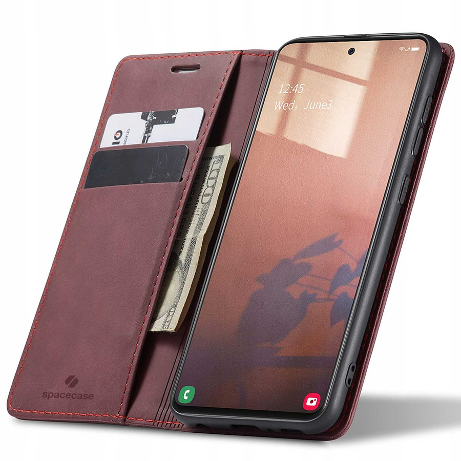 Spacecase maka maciņš Galaxy A51 sarkans