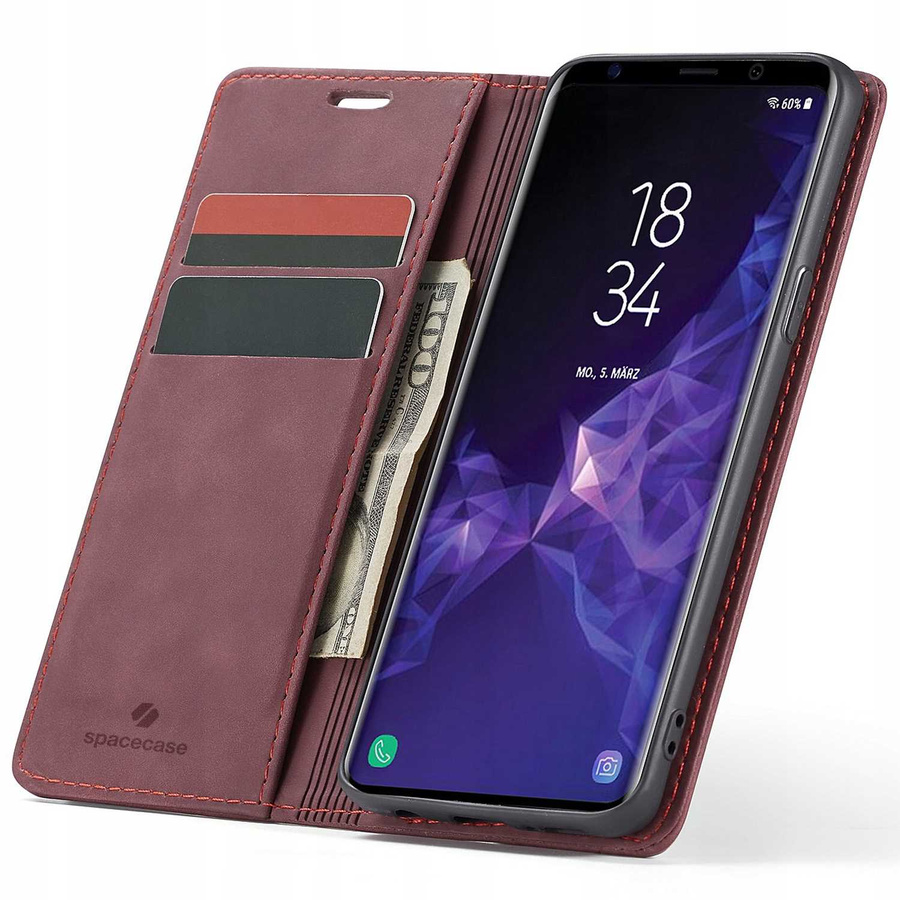 Spacecase maka maciņš Galaxy S9 sarkans