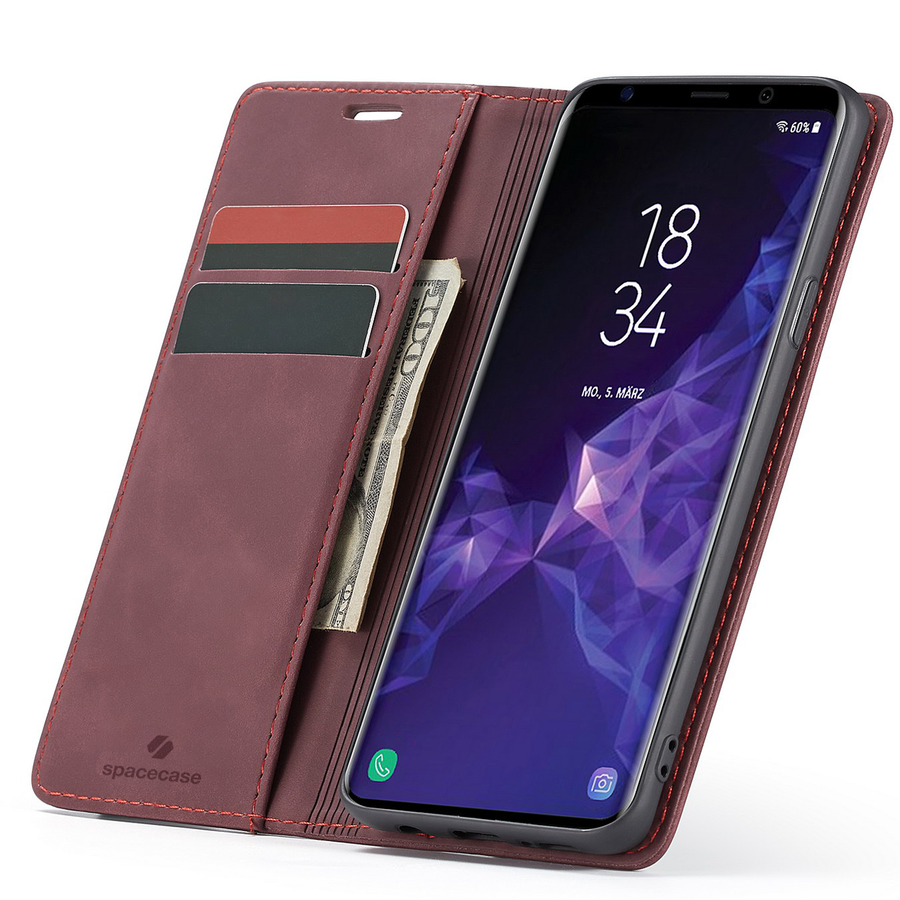 Spacecase maka maciņš Galaxy S9+ sarkans