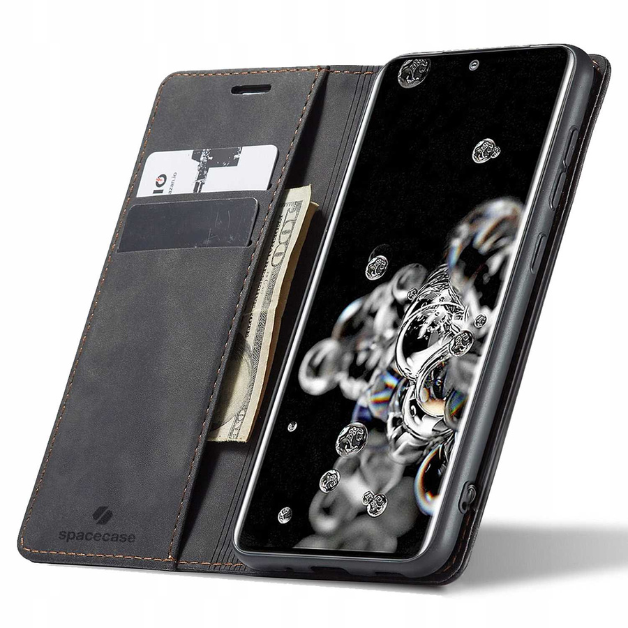 Spacecase maka maciņš Galaxy S20+ melns