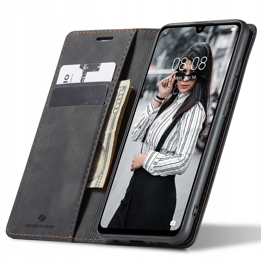 Spacecase maka maciņš Huawei P30 Lite melns