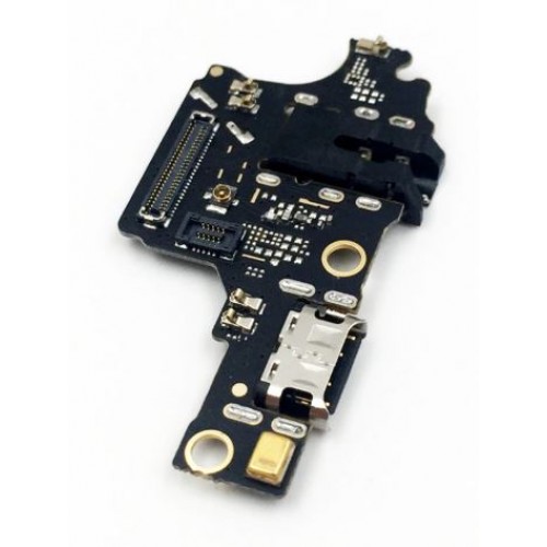 Charging Port Saderīgs ar Huawei Honor 10 Ar Flex / Plata OEM