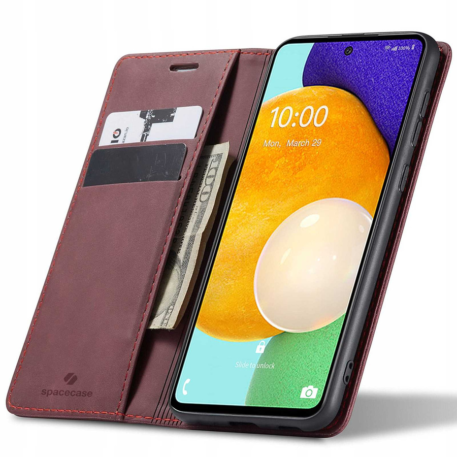 Spacecase maka maciņš Galaxy A53 sarkans
