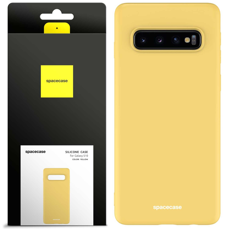 Spacecase silikona maciņš Galaxy S10 dzeltens