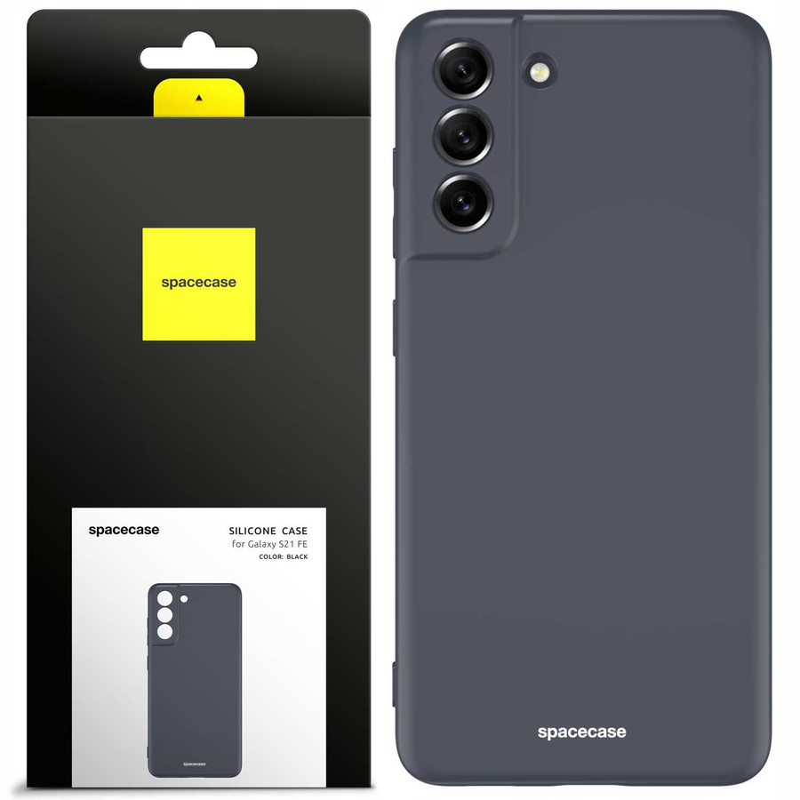 Spacecase silikona maciņš Galaxy S21 FE melns