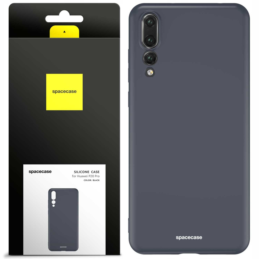 Spacecase silikona maciņš Huawei P20 Pro melns