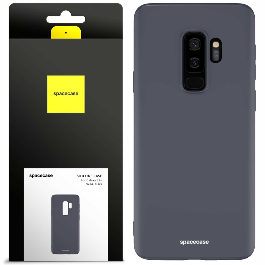 Spacecase silikona maciņš Galaxy S9+ melns