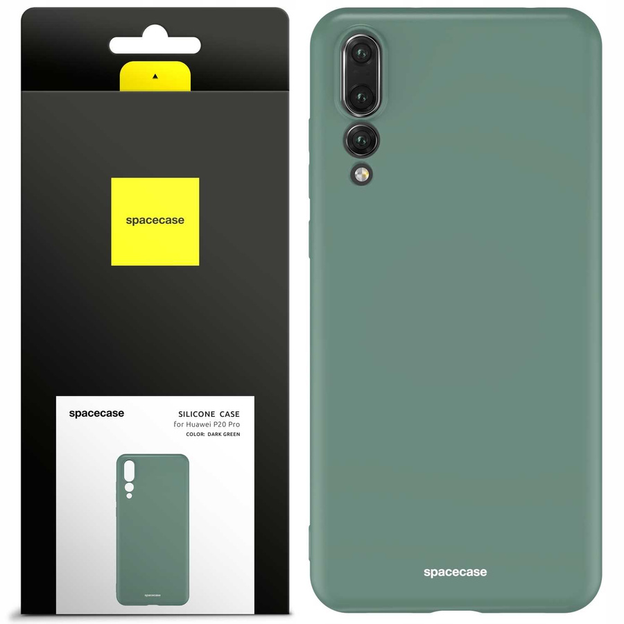 Spacecase silikona maciņš Huawei P20 Pro tumši zaļš