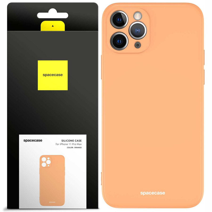 Spacecase silikona maciņš iPhone 11 Pro Max oranžs