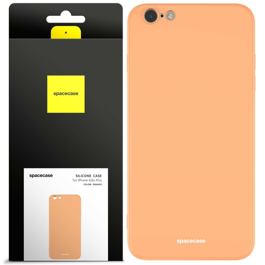 Spacecase silikona maciņš iPhone 6/6s Plus oranžs