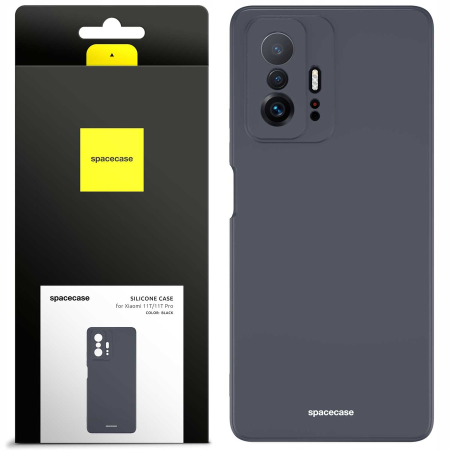 Spacecase silikona maciņš Xiaomi 11T/11T Pro melns