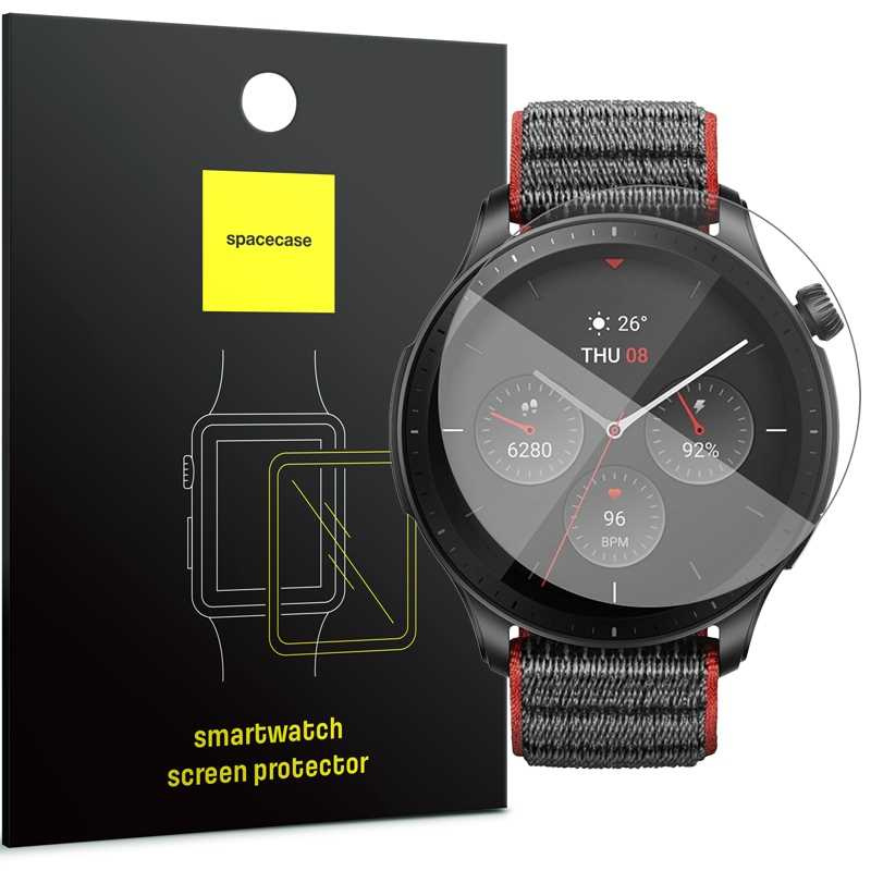 Spacecase rūdīts stikls SW Glass 2.5D Amazfit GTR 4 46mm