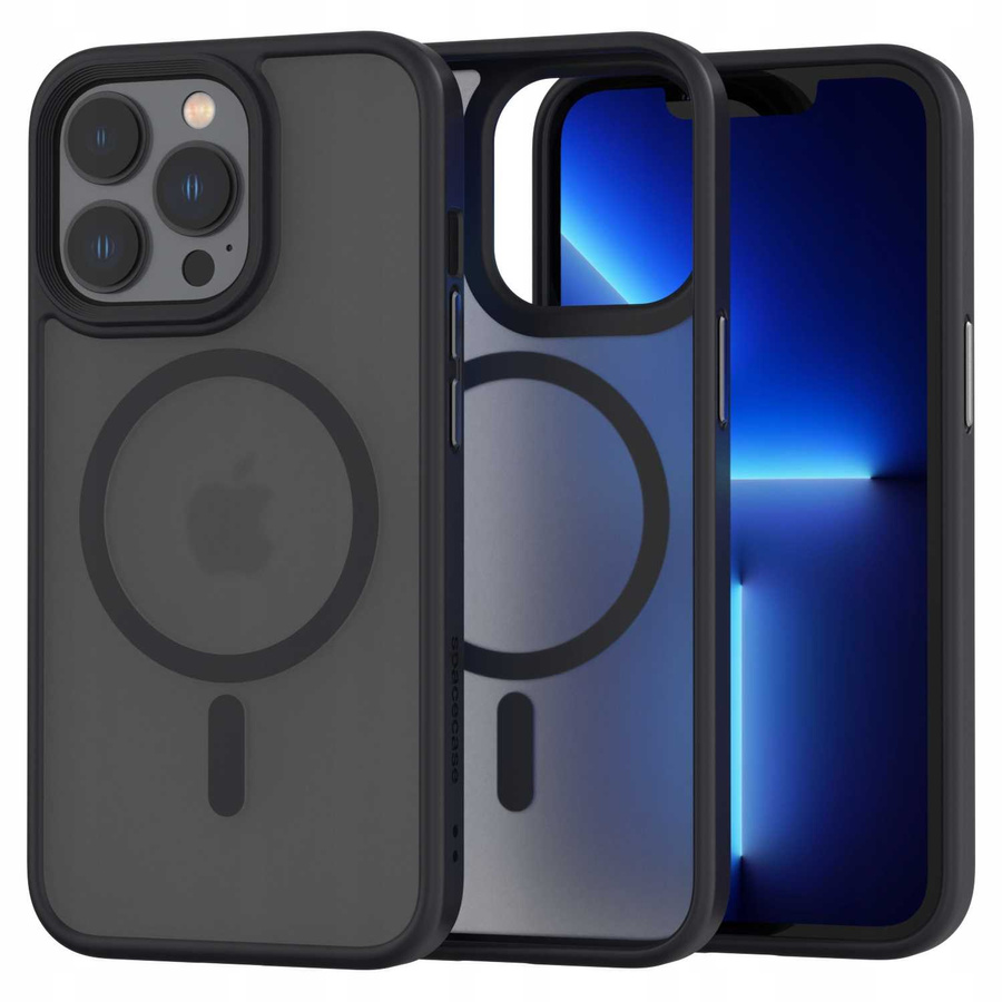 Spacecase maciņš Hybrid Mag iPhone 13 Pro melns
