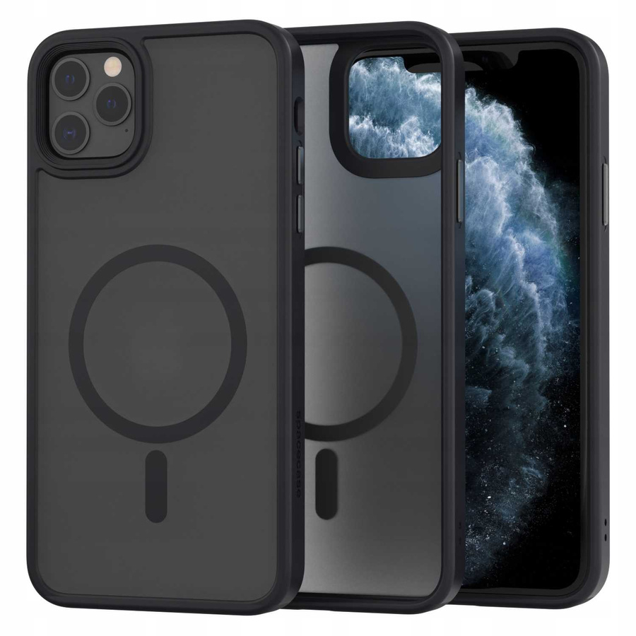 Spacecase Hibrīds magnētiskais maciņš iPhone 11 Pro melns