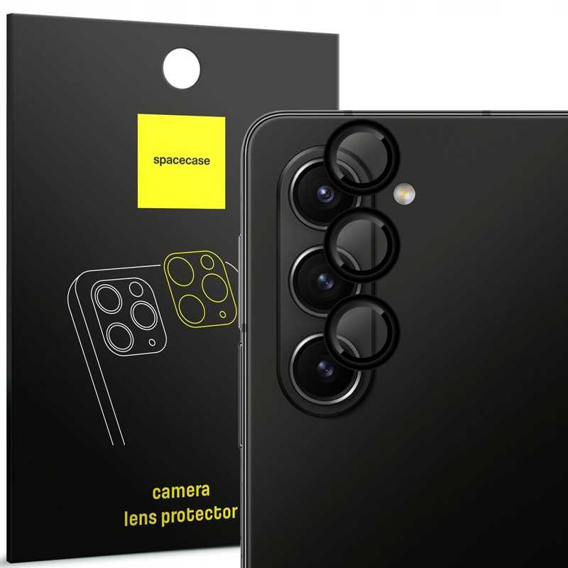 Spacecase Kameras aizsarggredzens Galaxy Z Fold 5 melns