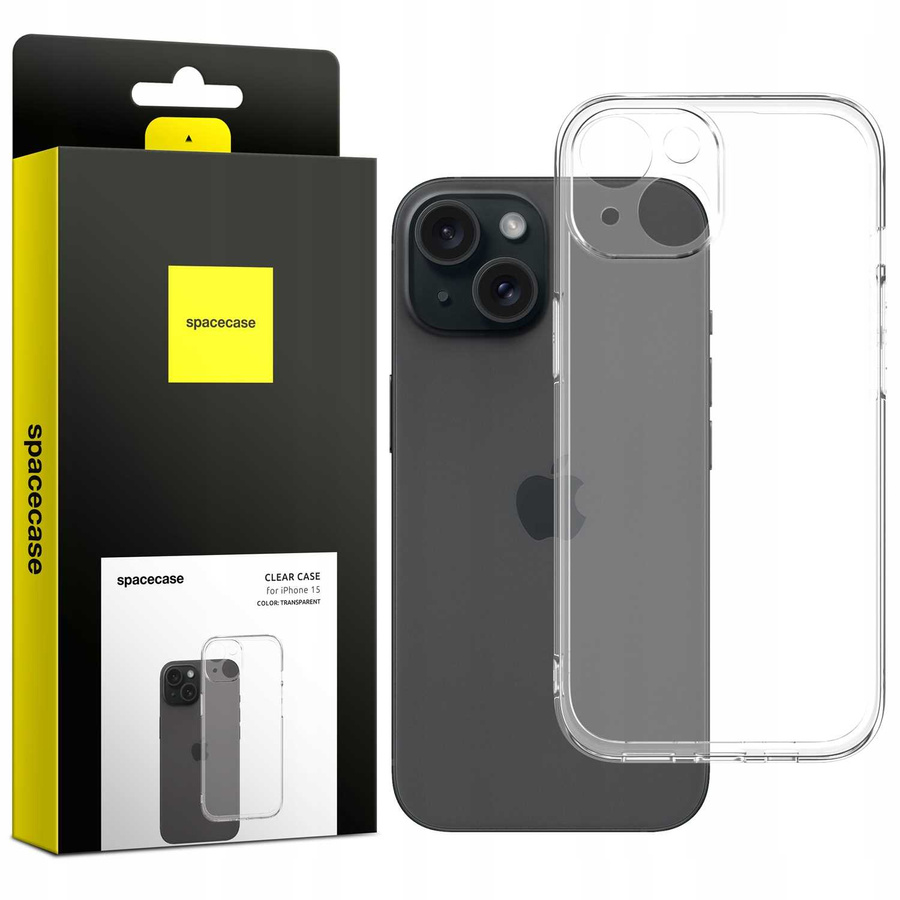 Spacecase Maciņš Clear Case iPhone 15