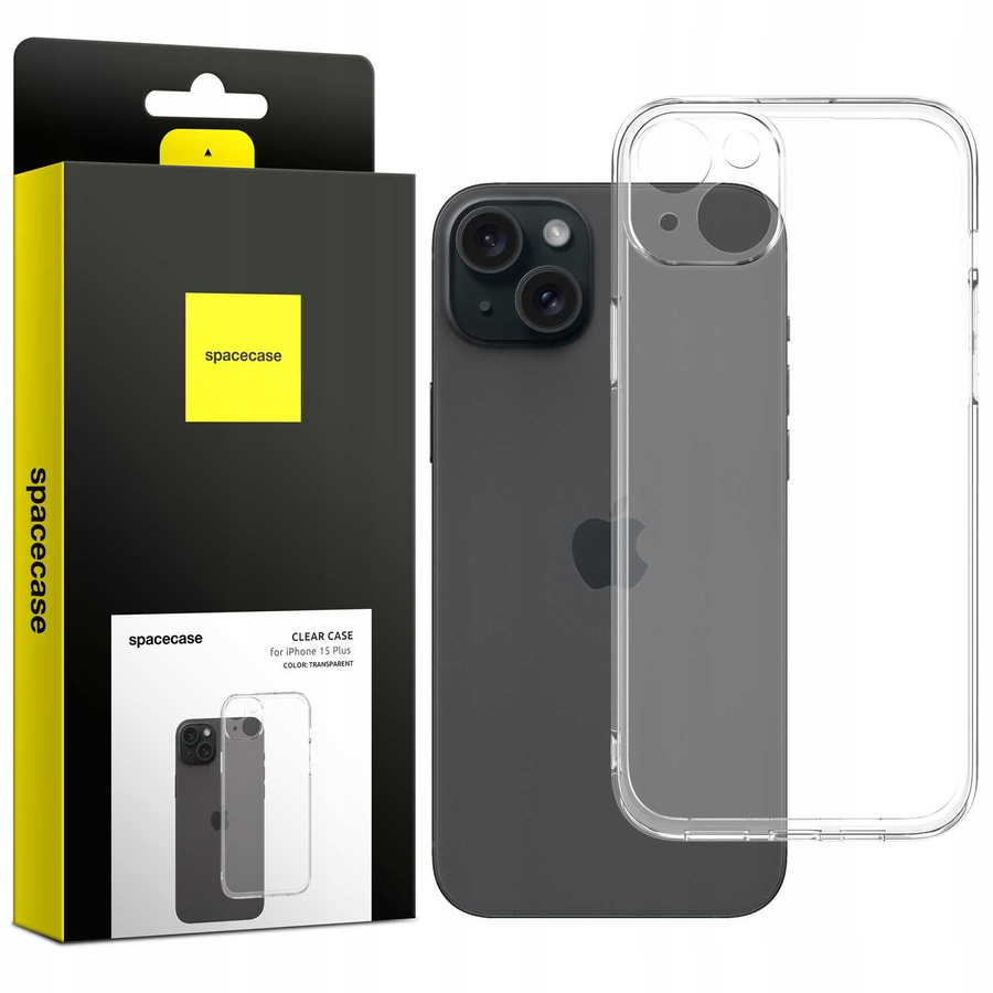 Spacecase Maciņš Clear Case iPhone 15 Plus