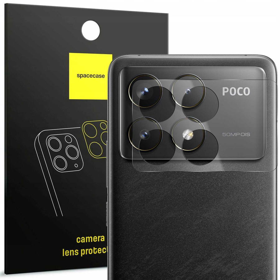 Spacecase Kameras stikls Camera Glass Poco F6 Pro 5G