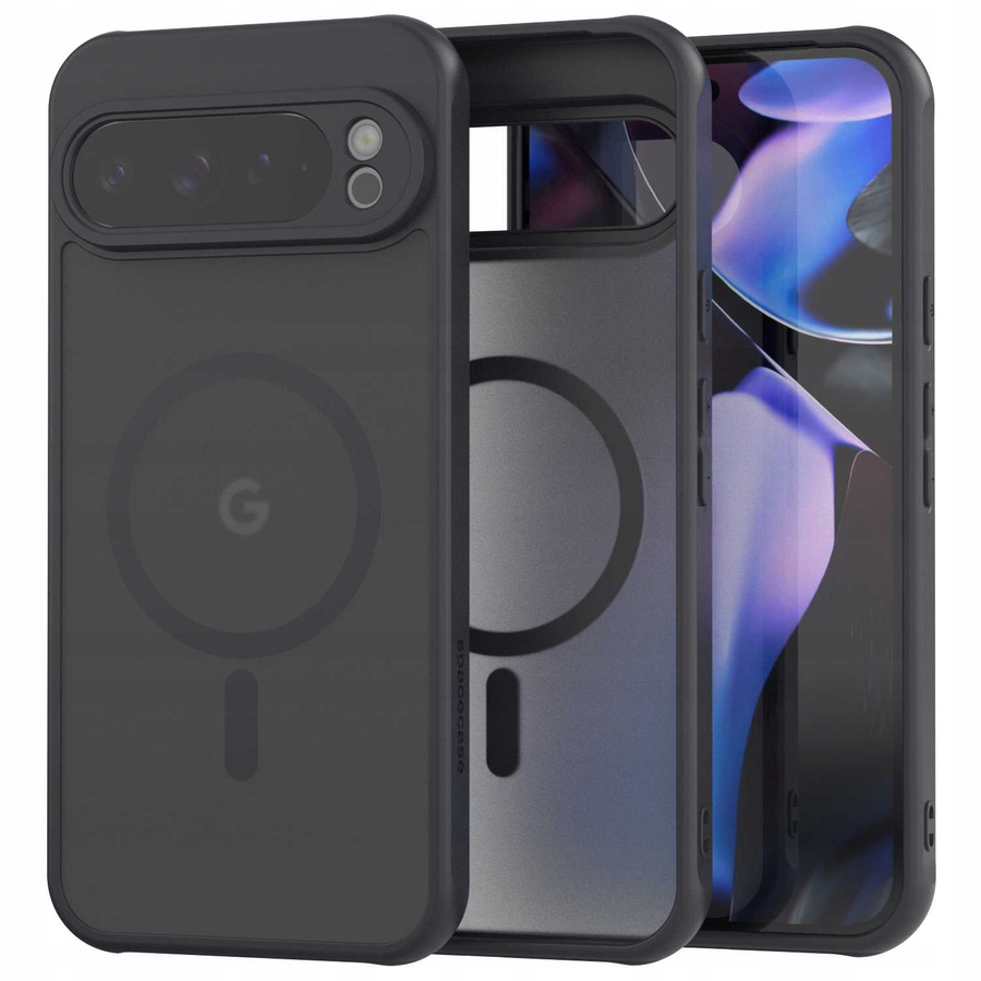 Spacecase Maciņš Hybrid Mag Google Pixel 9 Pro XL melns