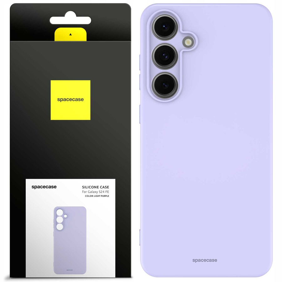 Spacecase Maciņš Silicone Case 2.0 Galaxy S24 FE violets