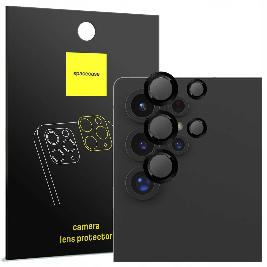 Spacecase Kameras stikls Camera Ring Galaxy S25 Ultra